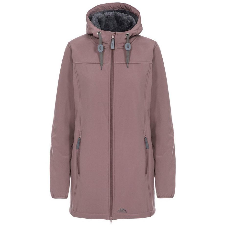 Jacke Kristen, mit Kapuze, wasserdicht, längere Länge