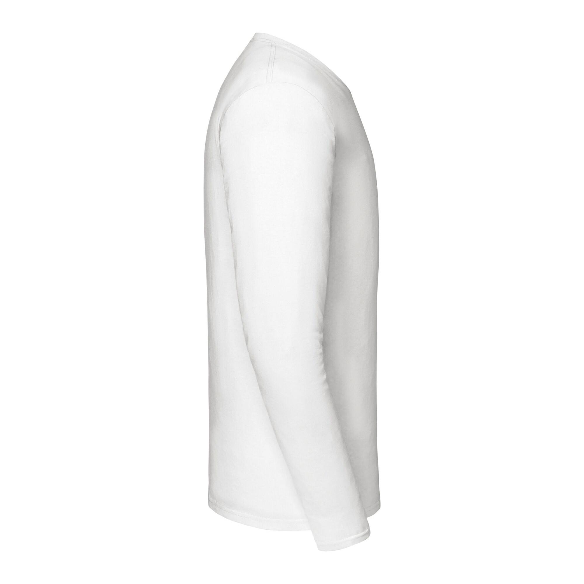 Fruit of the Loom Iconic Premium T-Shirt Maniche Lunghe  