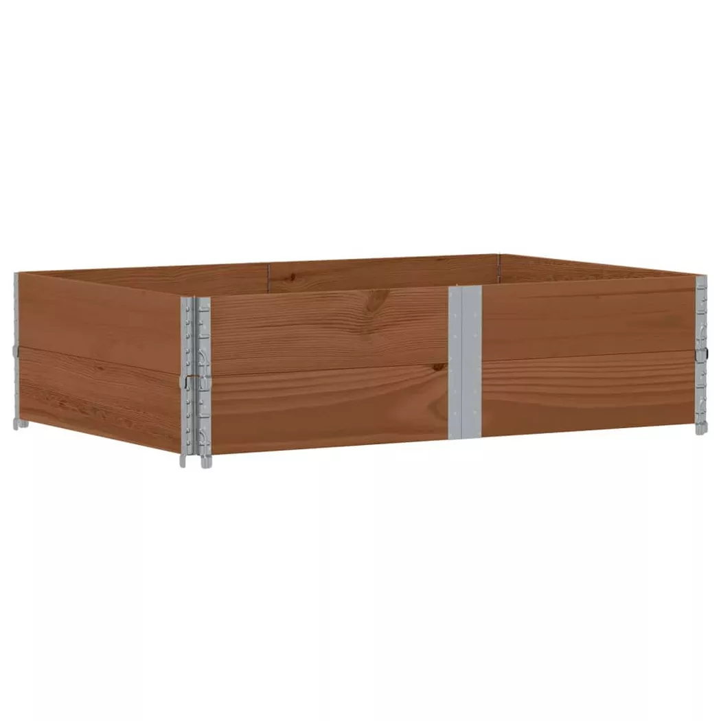 VidaXL - Jardinière bois de pin, One Size, Marron