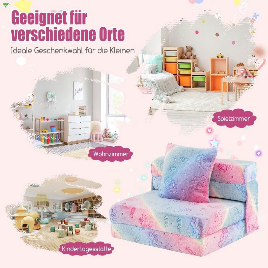 Umbaubares Schlafsofa für Kinder