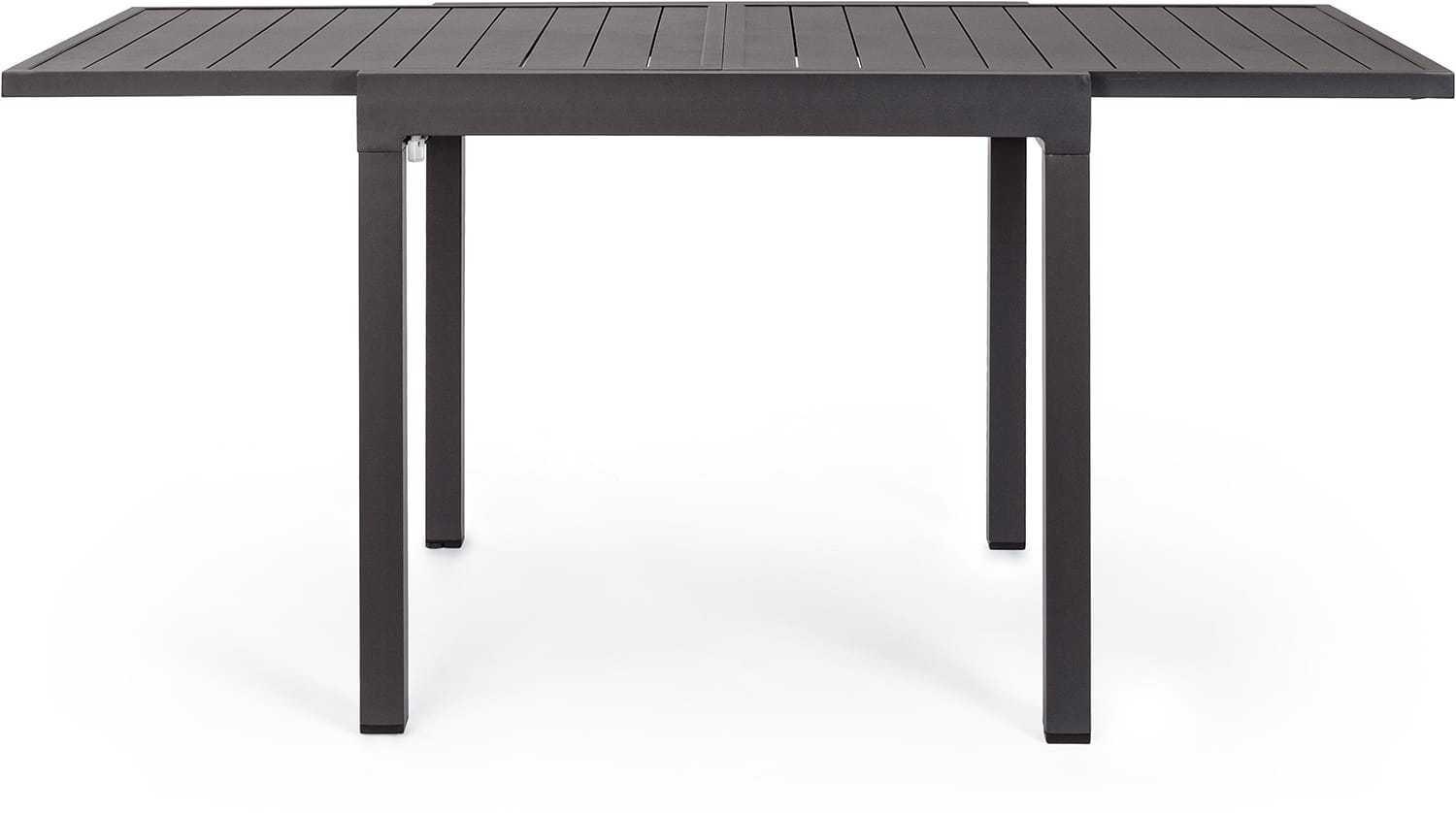 mutoni Table à rallonge de jardin Pelagius 83-166x80 anthracite  