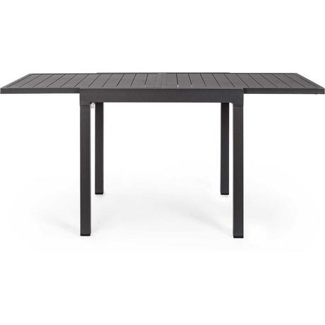 mutoni Table à rallonge de jardin Pelagius 83-166x80 anthracite  