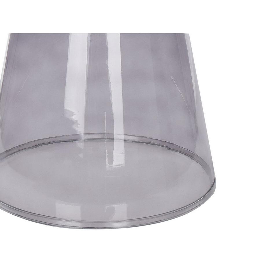 Beliani Tavolino en Vetro Minimalista LAGUNA  