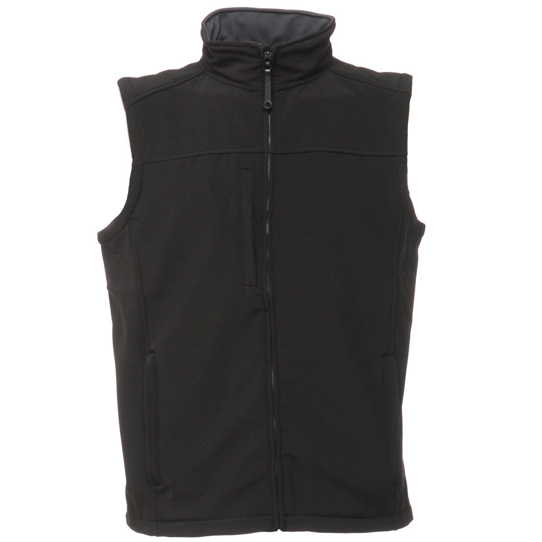 Image of Flux Softshellbodywarmer Softshellweste, Ärmellos, Wasserabweisend Herren Schwarz XL