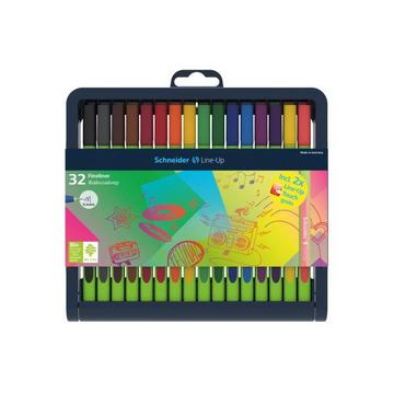 SCHNEIDER Fineliner Line-Up Etui à 32 Stk.