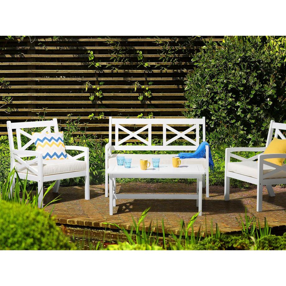 Beliani Tavolo da pranzo da giardino en Legno d'acacia Scandinavo BALTIC  