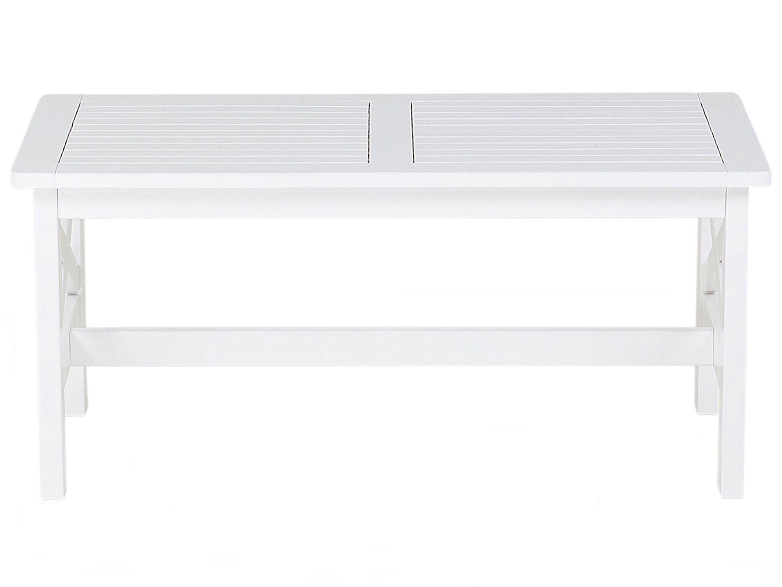 Beliani Table de salle à manger de jardin en Acacia Scandinave BALTIC  