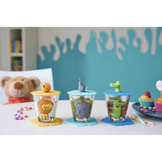 LEONARDO Trinkglas für Kinder Bambini Junge-Set  