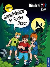 Die drei ??? Kids Gruselnächte in Rocky Beach Springorum, Björn; S.L., Comicon, S.L. Comicon, (Illustrationen) Copertina rigida 