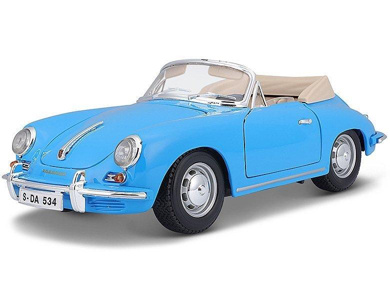 Image of 1:18 Porsche 356B Cabriolet 1961 Blau