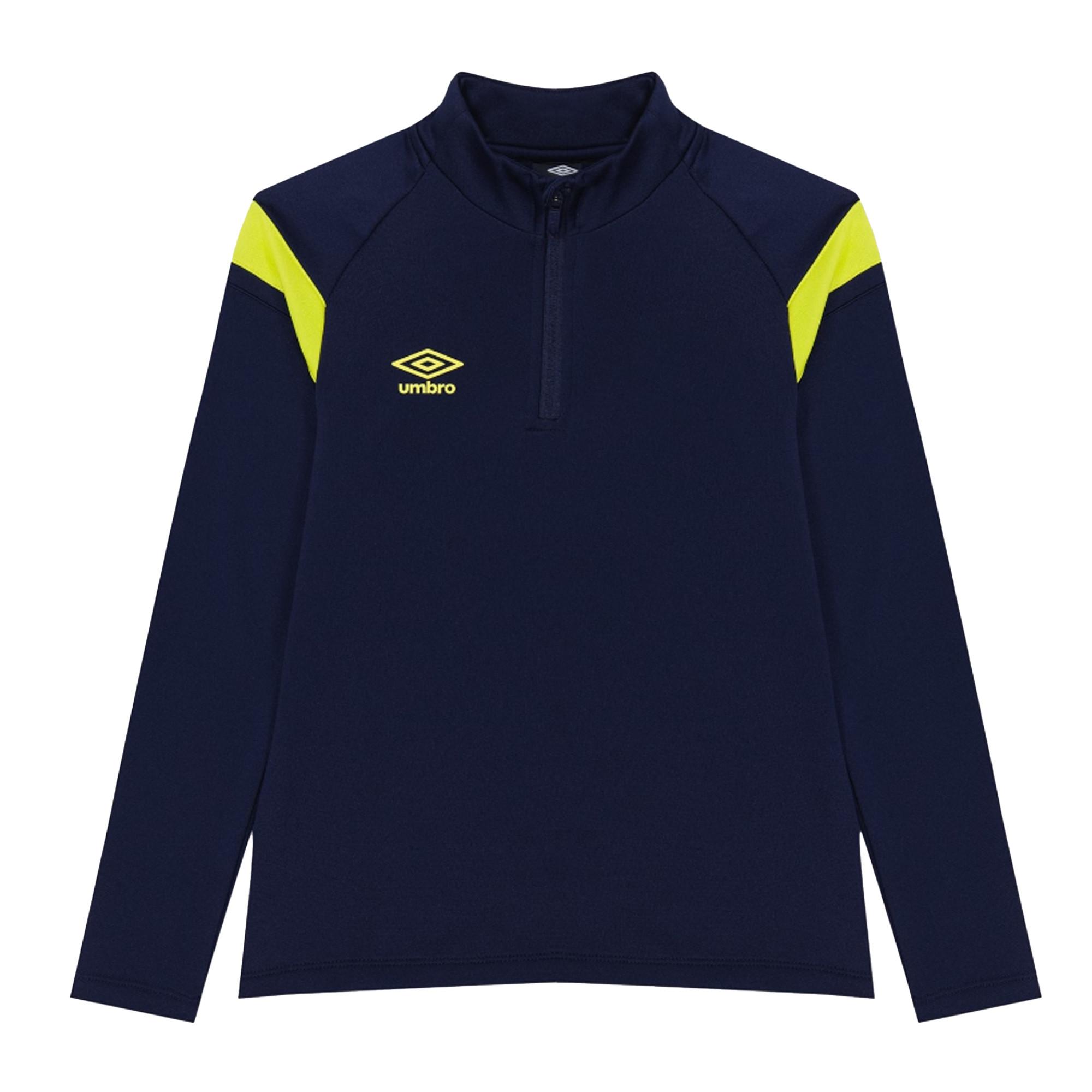 Image of Trikot Mit Halbem Reißverschluss Jungen Stahlblau 158