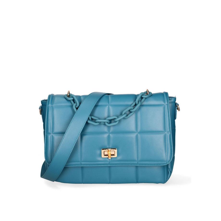 Diana&Co. Gesteppte Schultertasche mit Kettendetail  