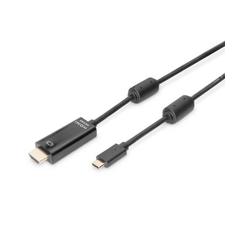 Digitus  Digitus Cavo adattatore USB Type-C™ 2a gen, Type-C™ a HDMI A 