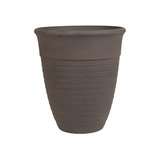 Beliani Lot de 2 pots de fleurs en Mélange de pierre Rustique KATALIMA  