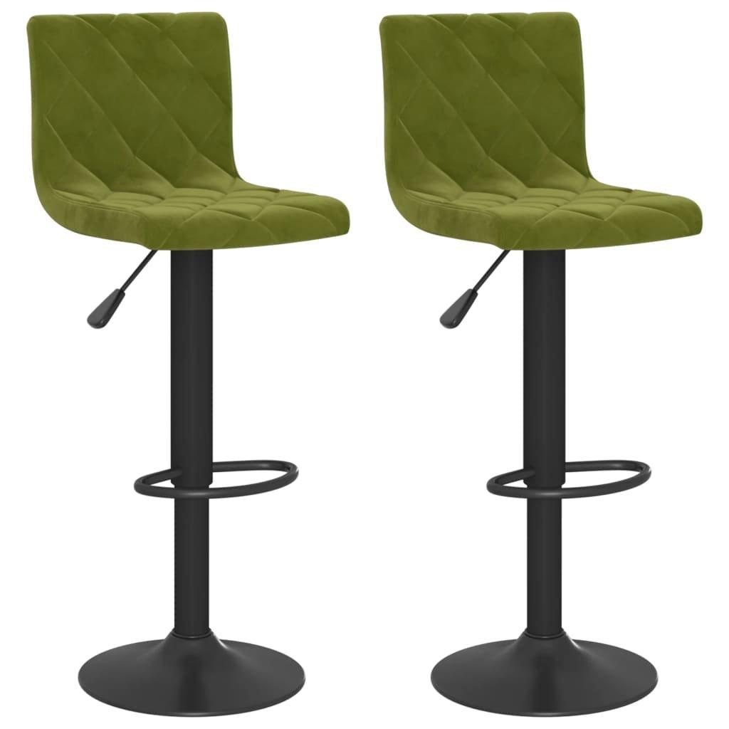 VidaXL Tabouret de bar velours  