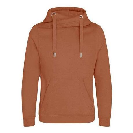 AWDis  Cross Neck Kapuzenpullover 