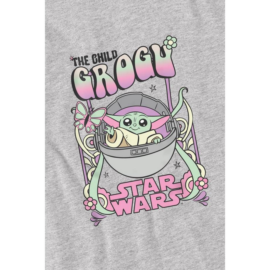 STAR WARS Star Wars Grogu The Child Bedrucktes T-Shirt  
