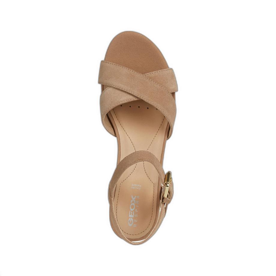 GEOX Ischia Corda Sandali con Zeppa  