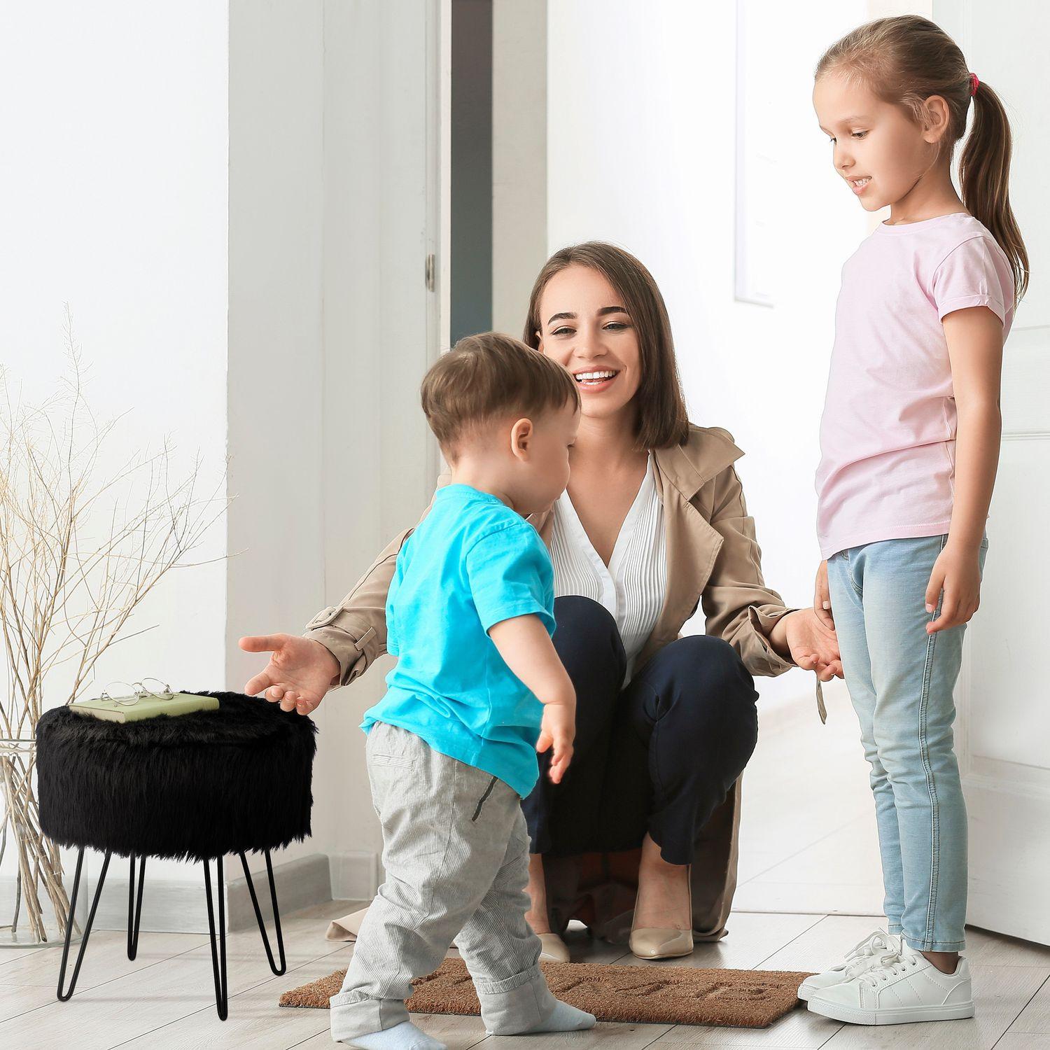 B2X Palette de fourrure noire  