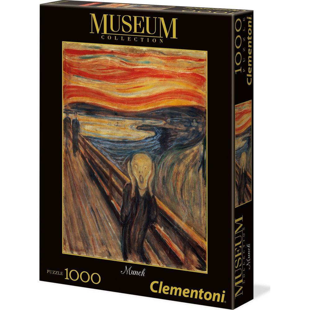 Clementoni  Puzzle Edvard Munch Der Schrei (1000Teile) 