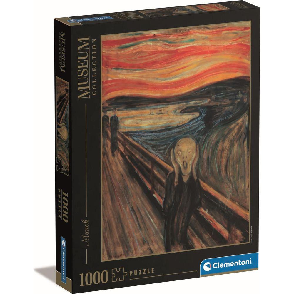 Clementoni  Puzzle Edvard Munch Der Schrei (1000Teile) 