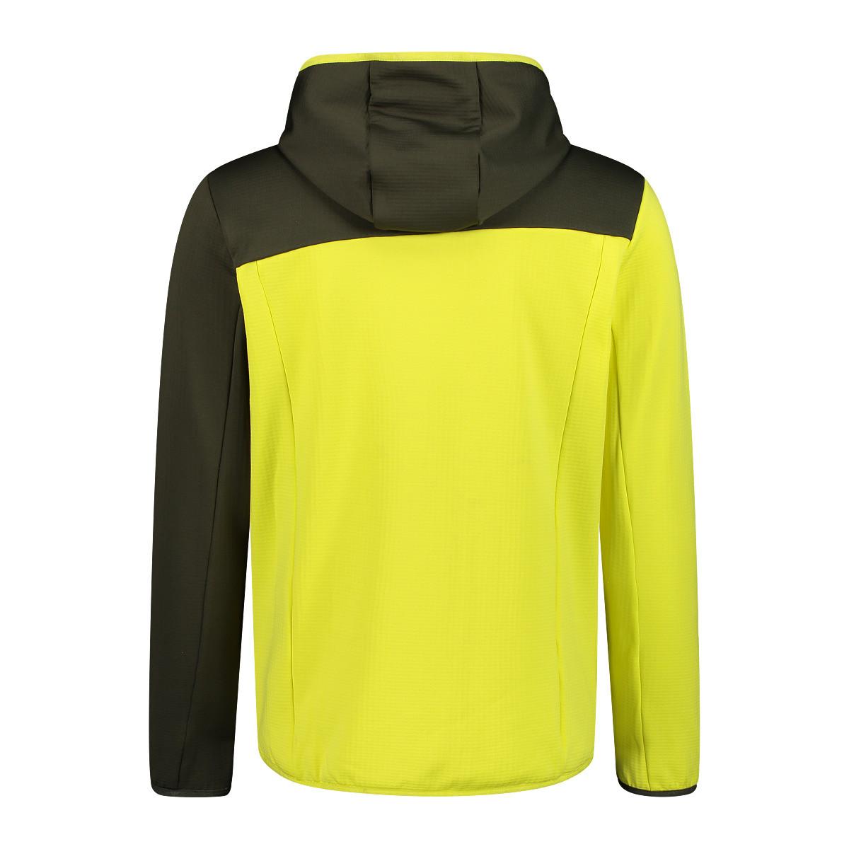 CMP Giacca con Cappuccio in Pile  