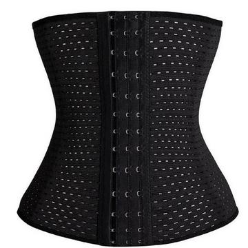 Girovita / Corsetto da allenamento per figura a clessidra, XL - Nero