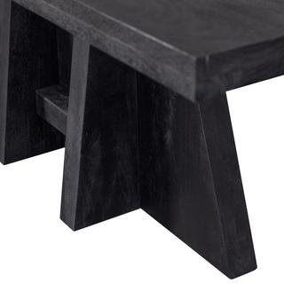 mutoni Table à manger Kean en manguier noir 220x100  