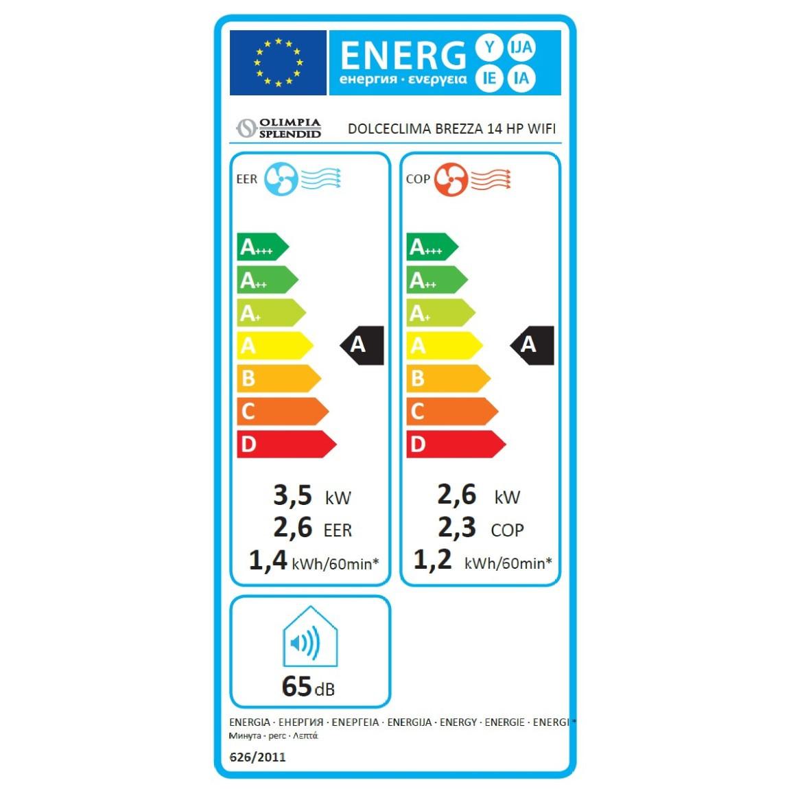 Olimpia Splendid DOLCECLIMA BREZZA 14 HP WIFI  