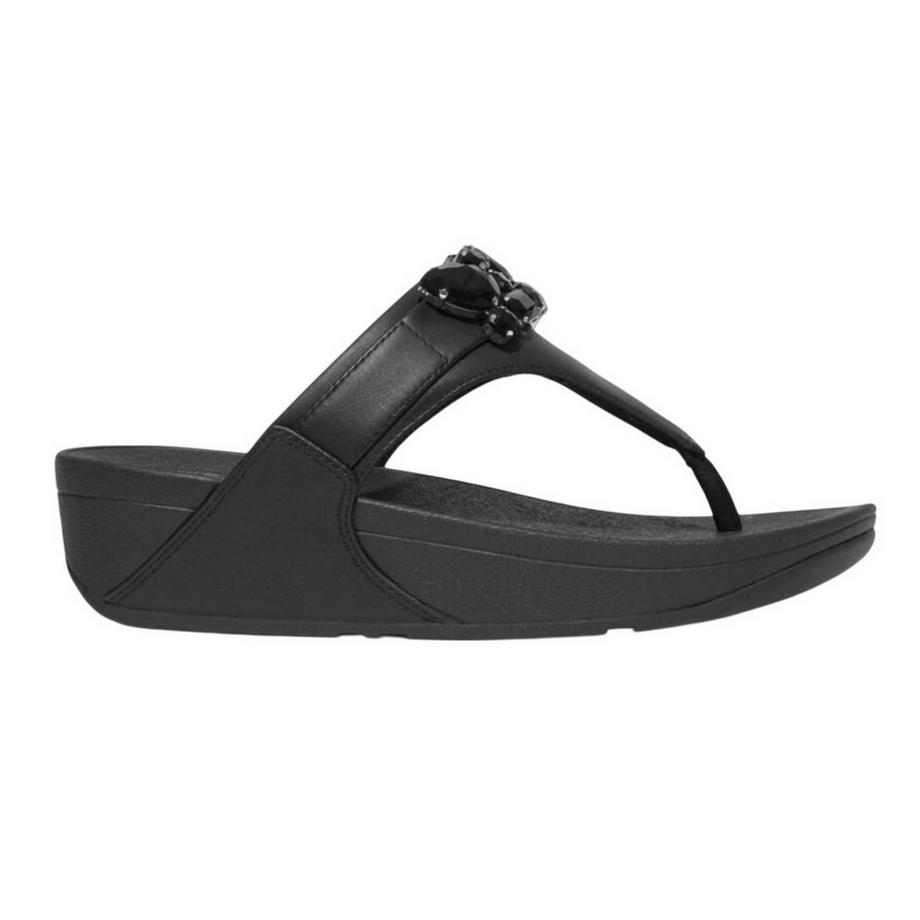 fit flop Lulu Leder Sandalen  
