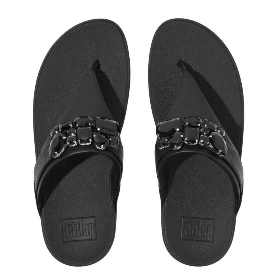 fit flop Lulu Leder Sandalen  