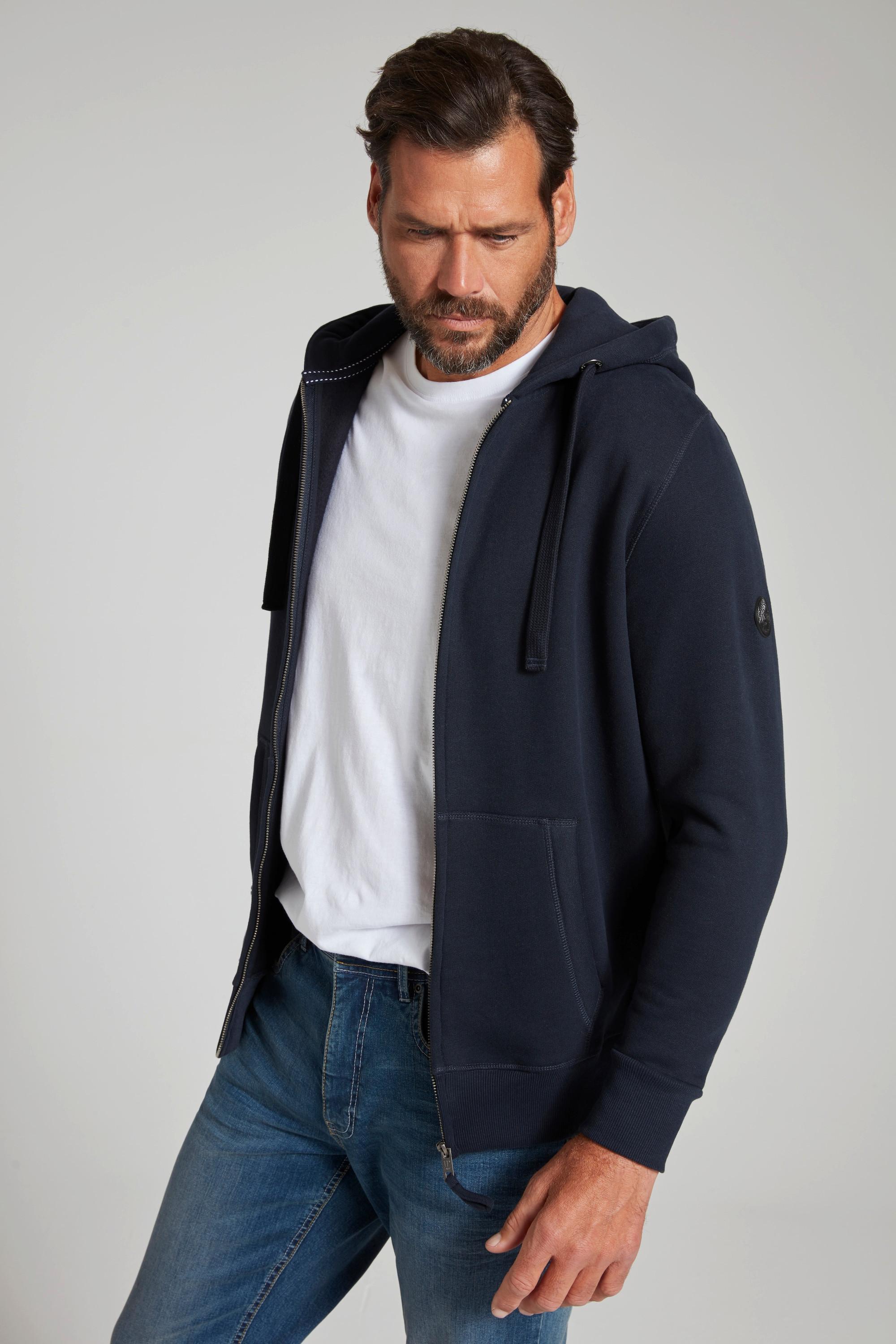 JP1880  Hoodiejacke, Sweat 