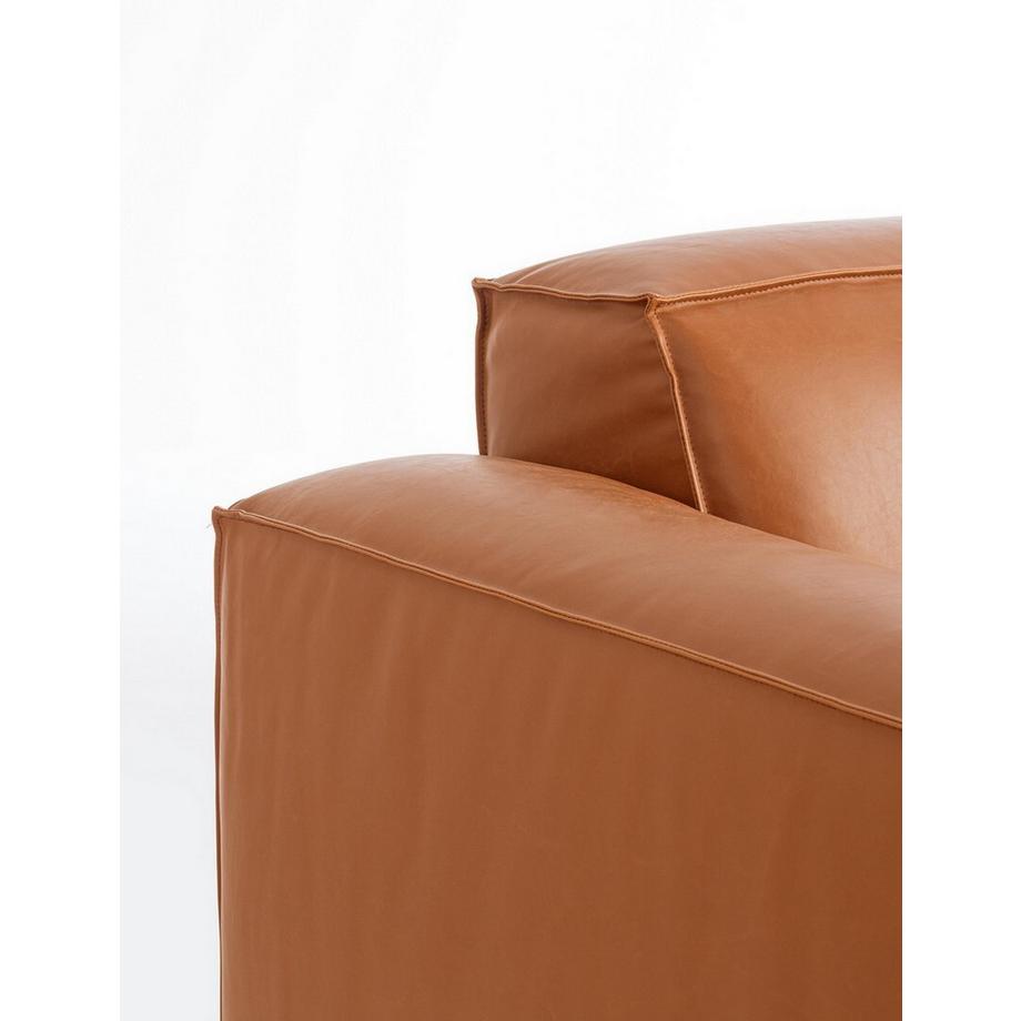 mutoni Canapé 3 places Joseph cognac  