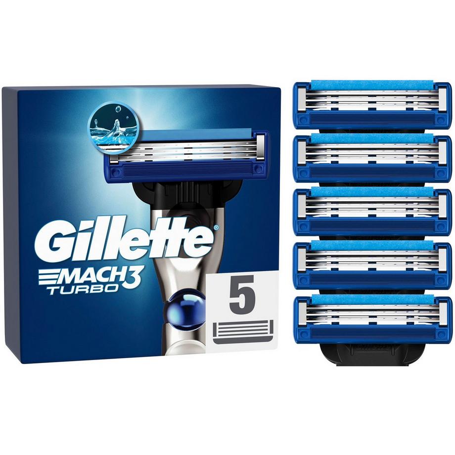 Gillette  Rasierklingen Mach3 Turbo 5 Stk 