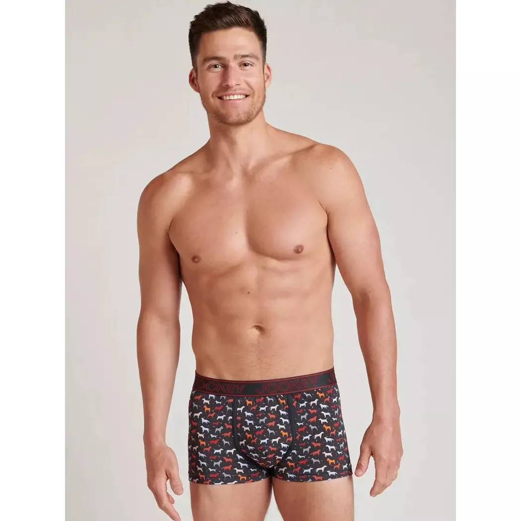 JOCKEY - Moda tronco corto Modal, per uomo, Nero, Größe L