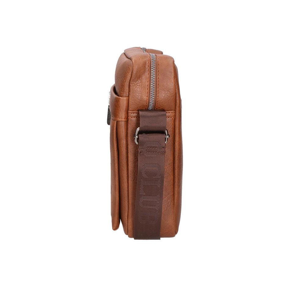 Northampton Polo Club Borsa a Tracolla Messenger in Pelle PU a Scomparto Unico  