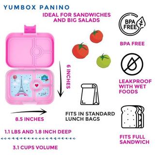 Yumbox Yumbox Panino (4 Unterteilungen) Fifi Pink Paris Znüni Lunchbox  