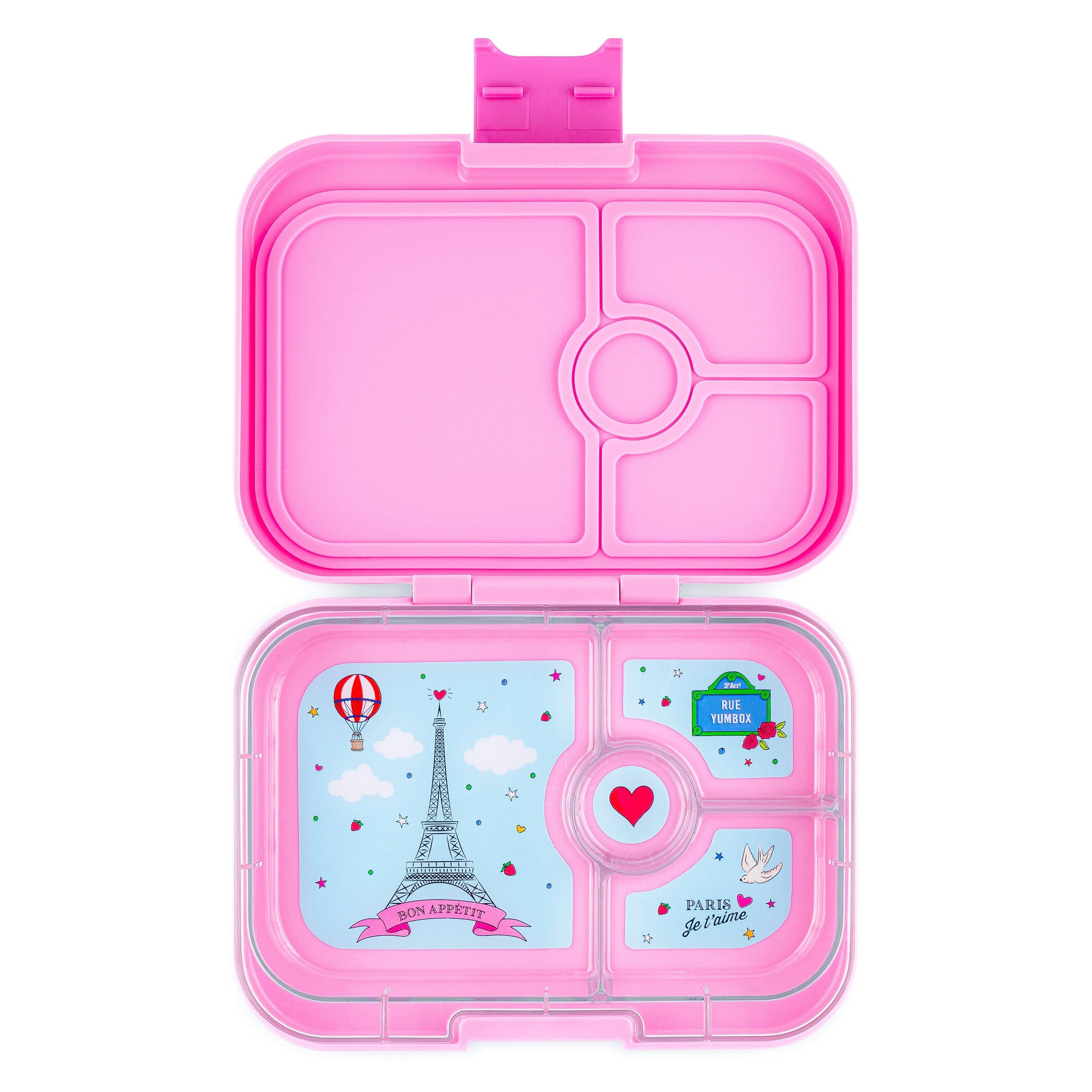 Image of Panino (4 Unterteilungen) Fifi Pink Paris Znüni Lunchbox Panino (4 Unterteilungen) Fifi Pink Paris Znüni Lunchbox