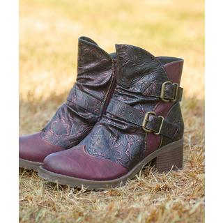 Joe Browns  Stiefeletten mit metallischem Wirbelmuster 