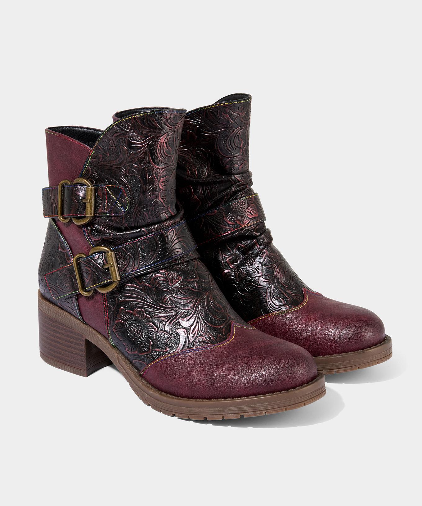 Joe Browns  Stiefeletten mit metallischem Wirbelmuster 