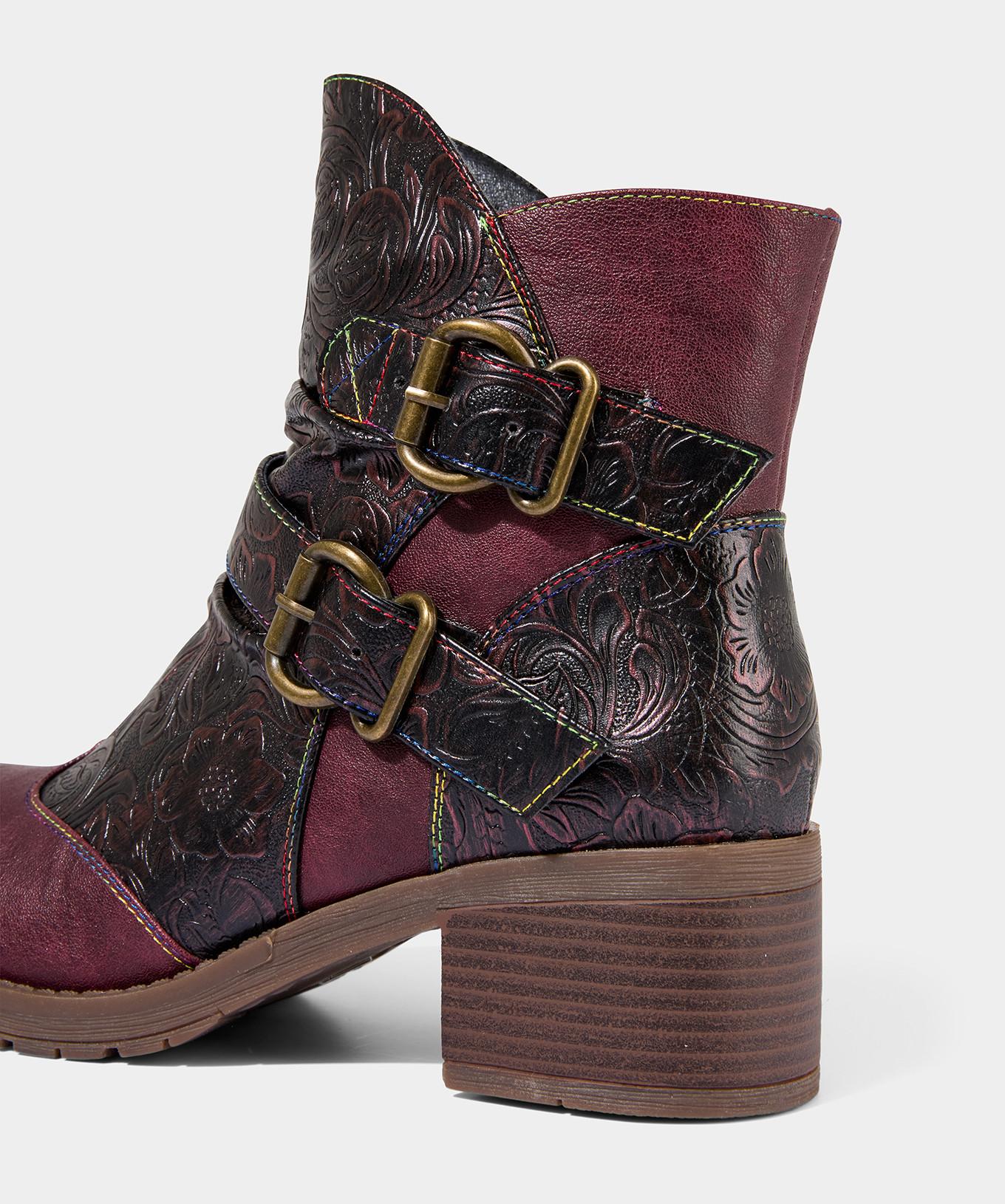 Joe Browns  Stiefeletten mit metallischem Wirbelmuster 