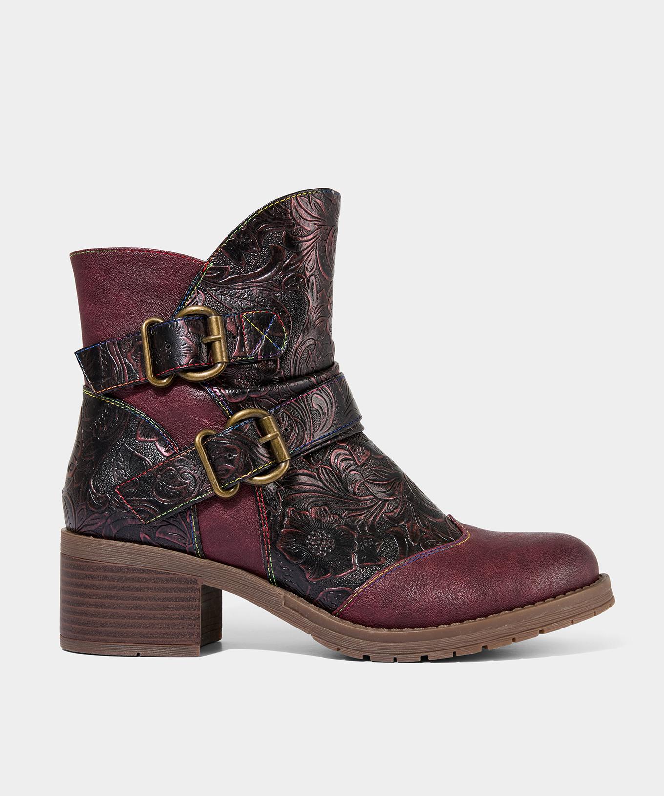 Joe Browns  Stiefeletten mit metallischem Wirbelmuster 