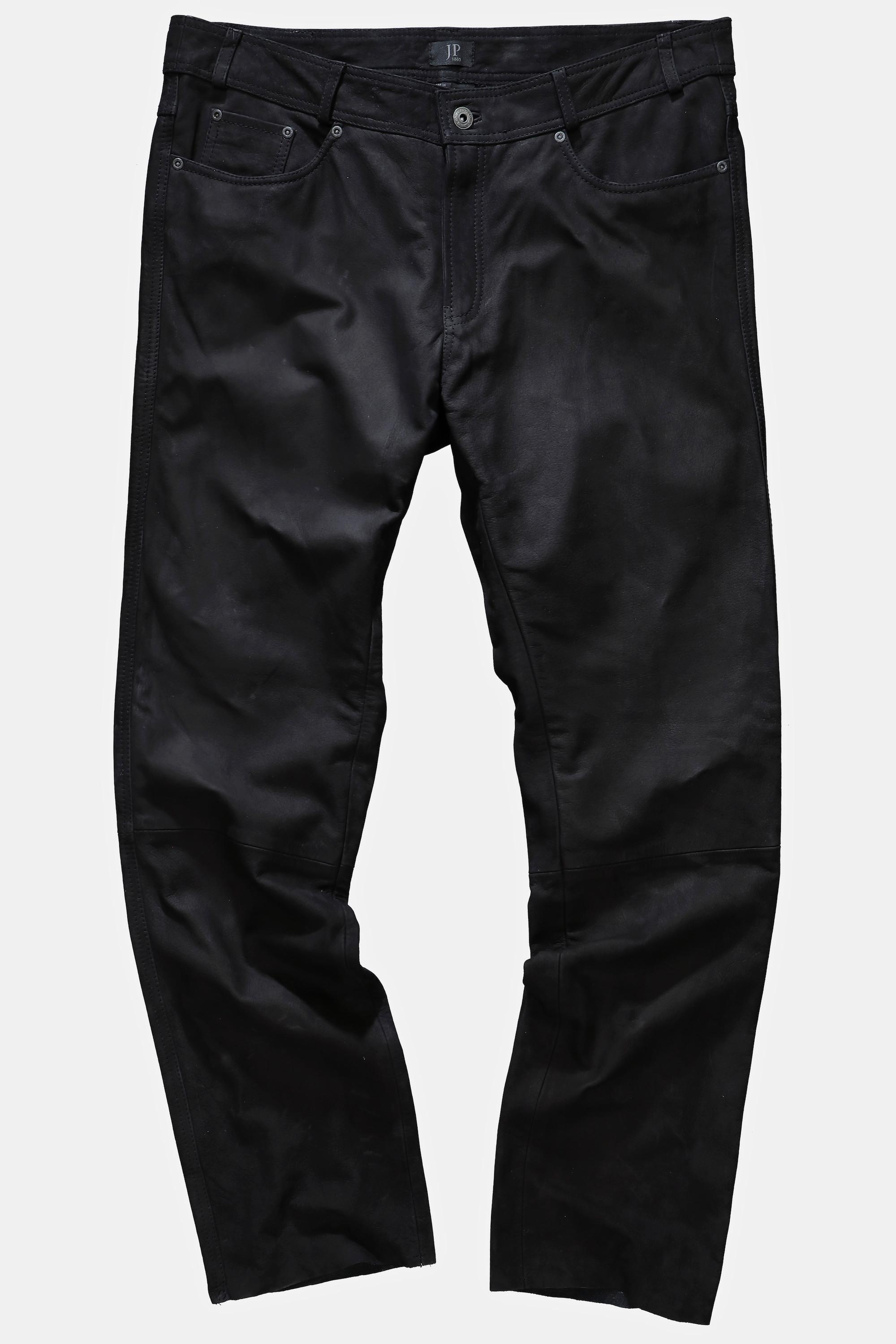 JP1880  Lederhose, Regular Fit, 5-Pocket, Büffelleder 