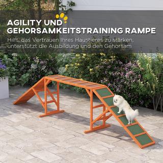 PawHut  Hunde Agility Steg 