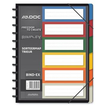 ADOC Ordnungsmappe A4 5848.100 schwarz 6-teilig