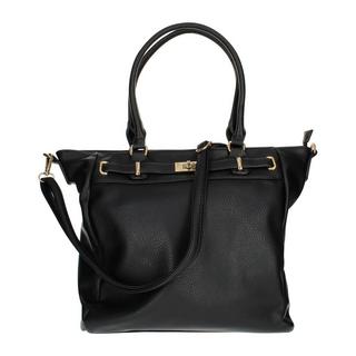 Gallantry  Borsa shopper in similpelle nera 