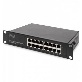 Digitus  Gigabit Ethernet Switch (10", 16-Port, Unmanaged) 