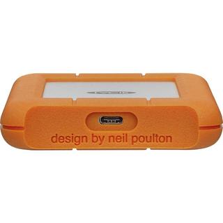 LACIE  LaCie Rugged USB-C disco rigido esterno 1000 GB Arancione, Argento 