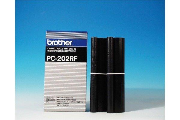 brother  BROTHER Refill Filmrollen PC-202RF Fax-1010 2 Rollen 