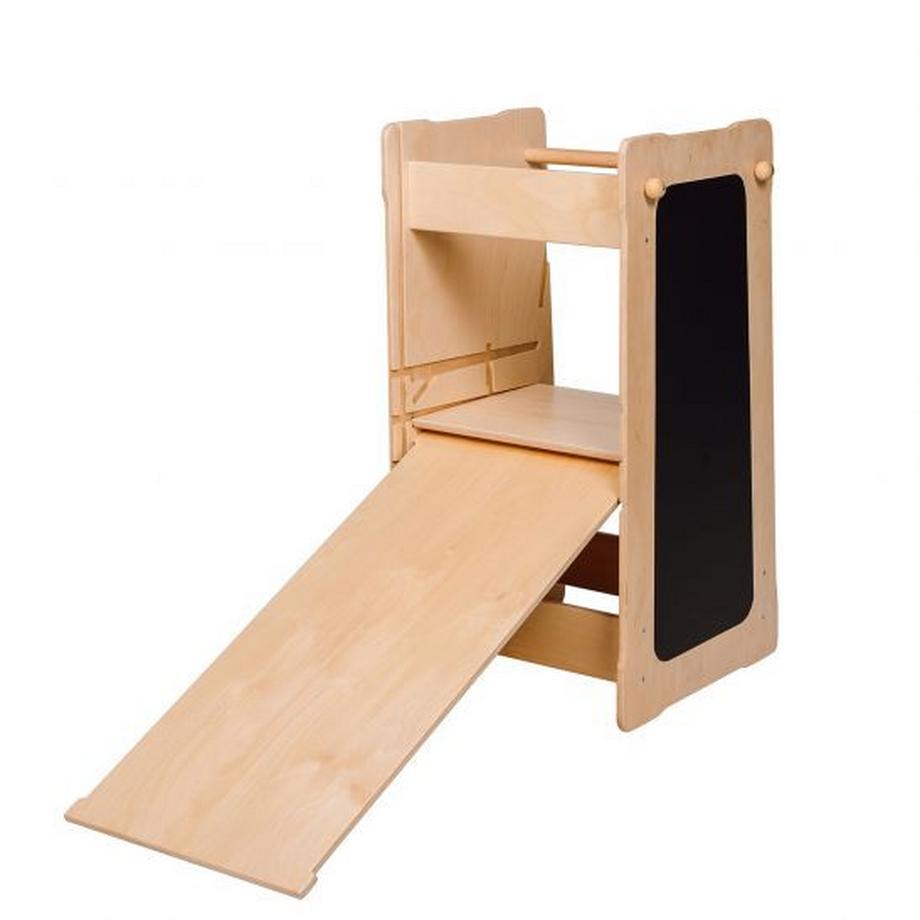Montessori  Montessori® Lernturm XXL + Brett/Rutsche 